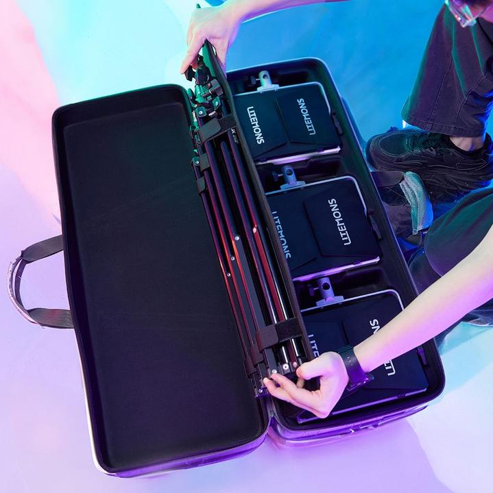 Immagine prodotto Godox LP1200R-K3 - Kit 3 x Litemons LP1200R & Accessories