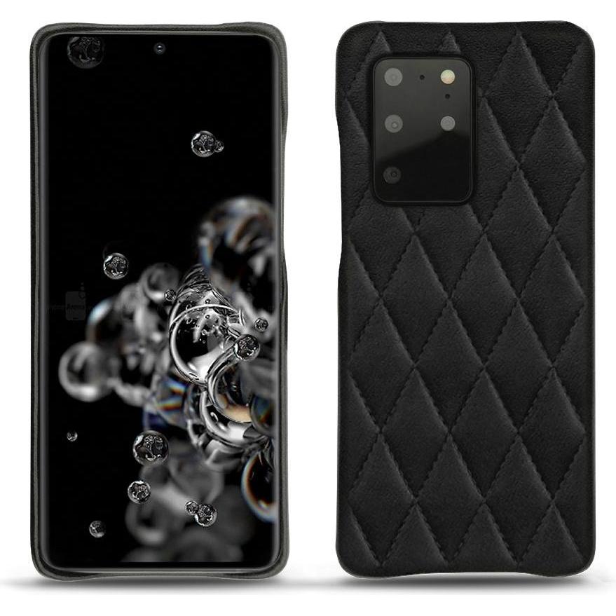 Noreve Lederschutzhülle (Samsung Galaxy S20+ 5G), Smartphone Hülle, Schwarz