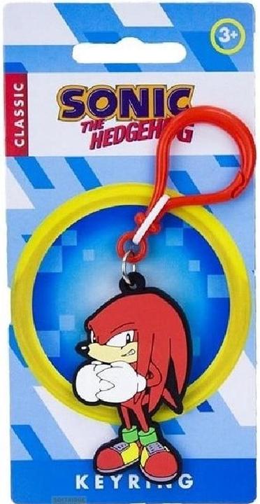 Actual product image Sega Keychain - Sonic the Hedgehog - Knuckles the Echidna