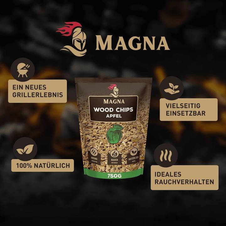 Immagine prodotto Magna 5-teiliges Räucherchips-Set Apfel