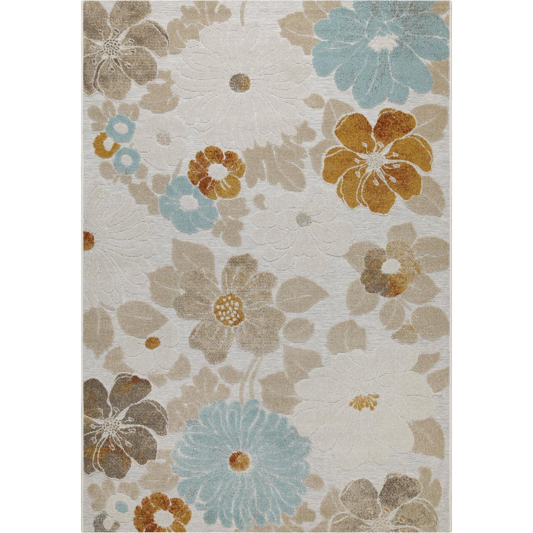 Wecon Home, Teppich, Outdoorteppich Beach Flower (80 x 150 cm)