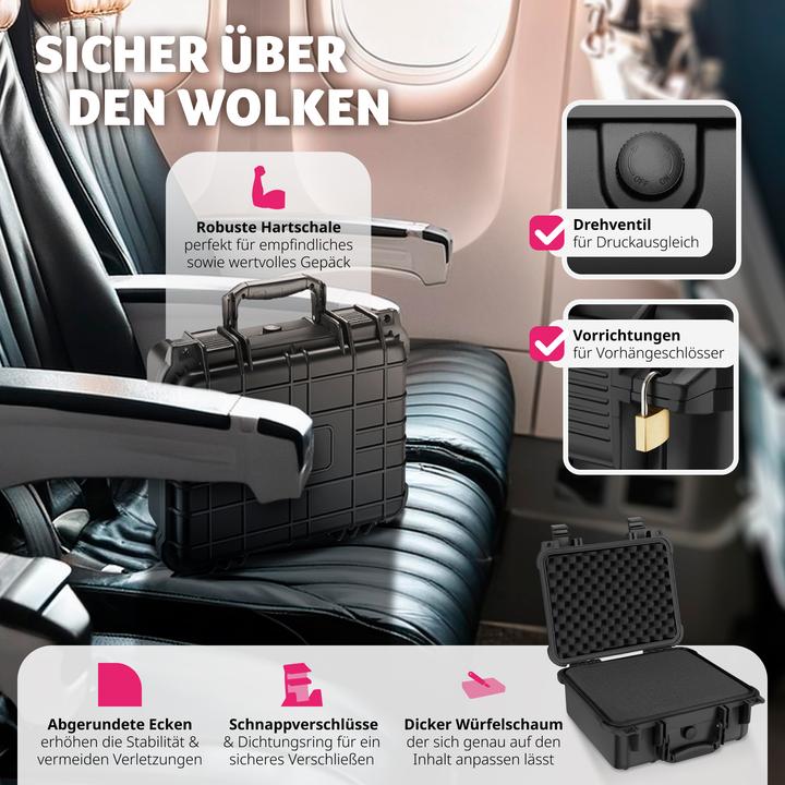 Immagine prodotto tectake Custodia universale per foto (Custodia fotografica, 8.90 l)