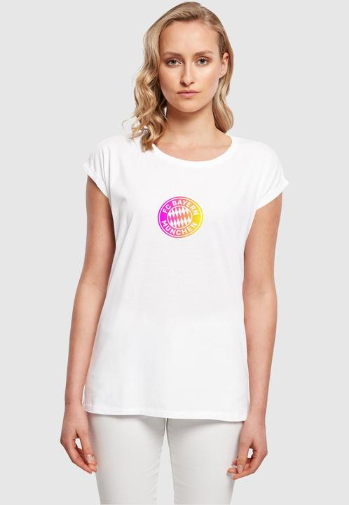 Produktbild FC Bayern München Ladies Logo PY Extended Shoulder Tee - 115673 (XL)