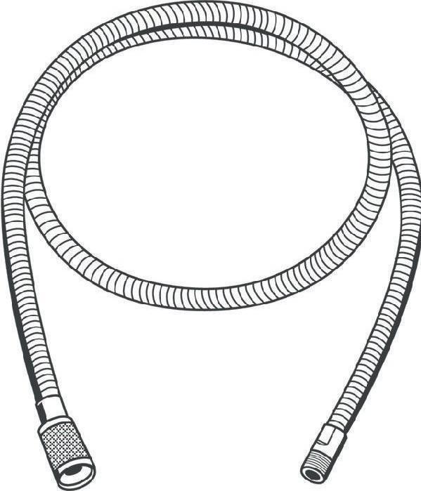 Image du produit Grohe Tuyau métallique (150 cm)