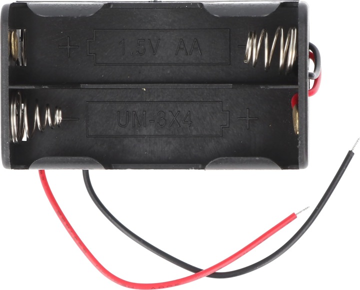 Actual product image Goobay 4x battery holder