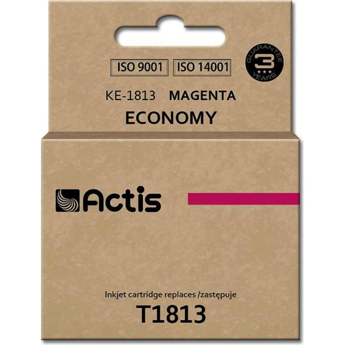 Factis, Druckerpatrone, KE-1813 ink cartridge for Epson printers comaptible T1813 magenta - Kompatibel - (M)