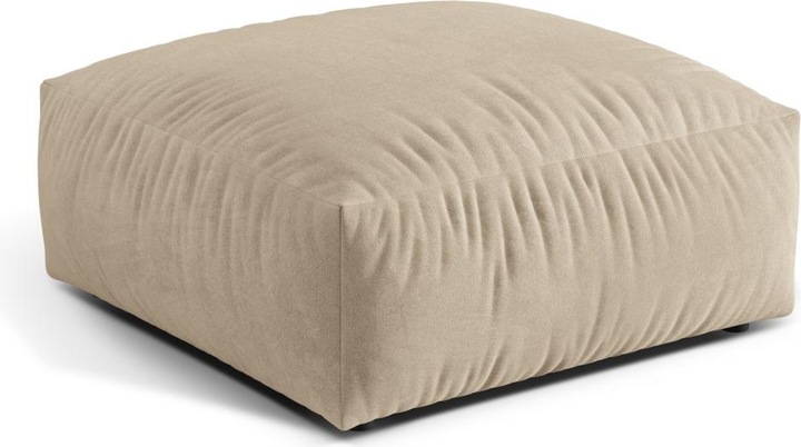 Actual product image Micadoni Modular Pouf, "Martina", 1 Seat, 106x106x44 Made in Europe (Cushioned stools)