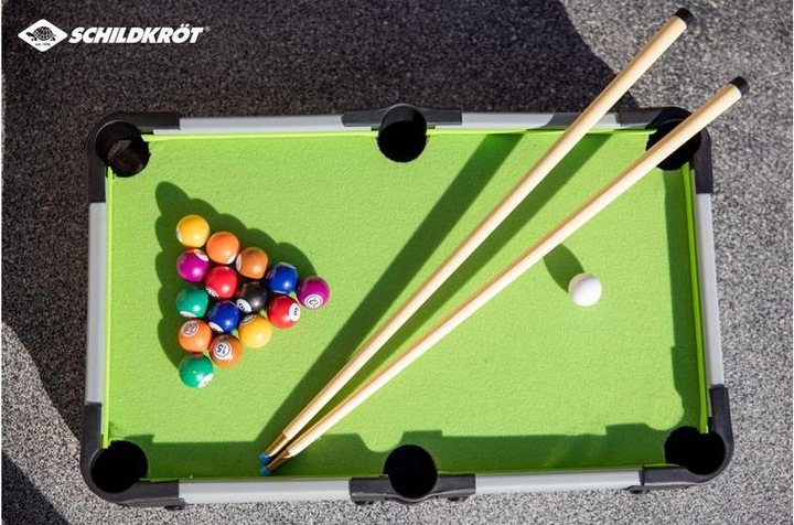 Actual product image Schildkröt Family game mini billiards table