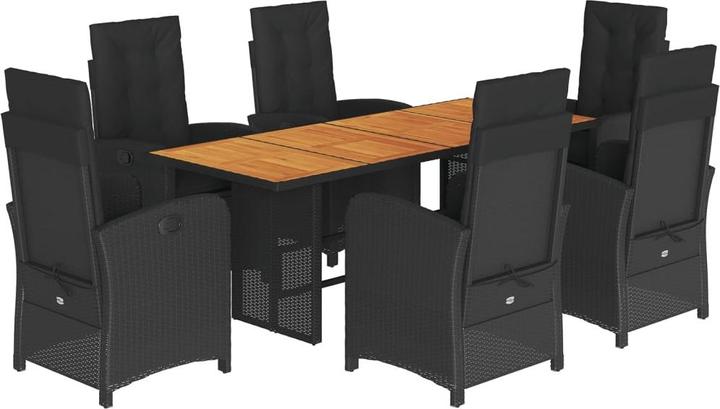 Produktbild vidaXL Garten Essgruppe (190 x 80 x 74 cm)