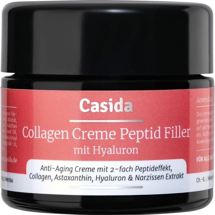 Actual product image Casida Collagen Cream Peptide+Hyal (50 ml, Night cream)