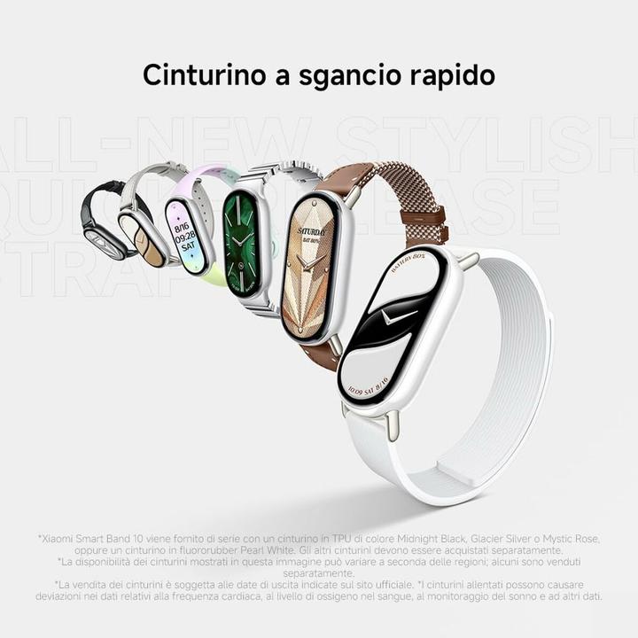 Produktbild Xiaomi Smart Band 10 Midnight Black, BHR07PYGL (nur WLAN)