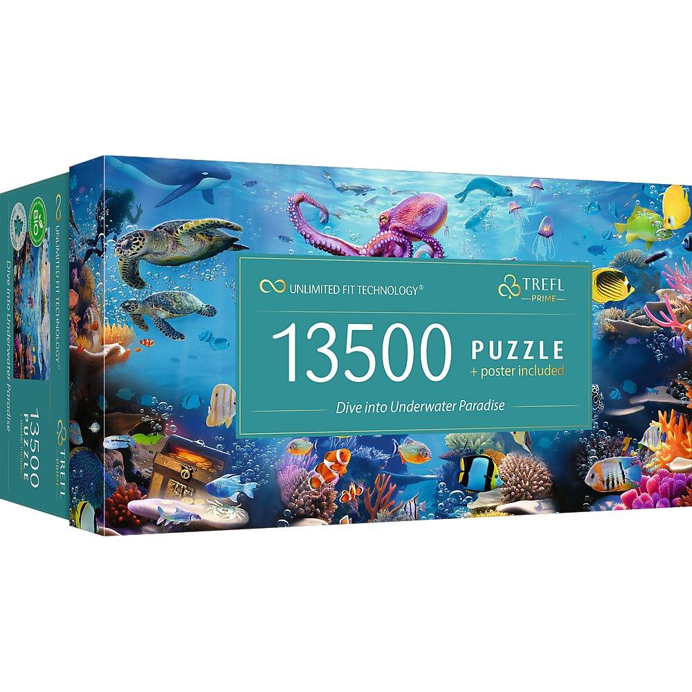 Trefl UFT Puzzle13500 - Tauchen Sie ein in das Unterwasserparadies (13500 Teile)