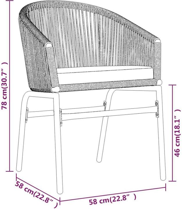 Produktbild vidaXL Garten-Essgruppe