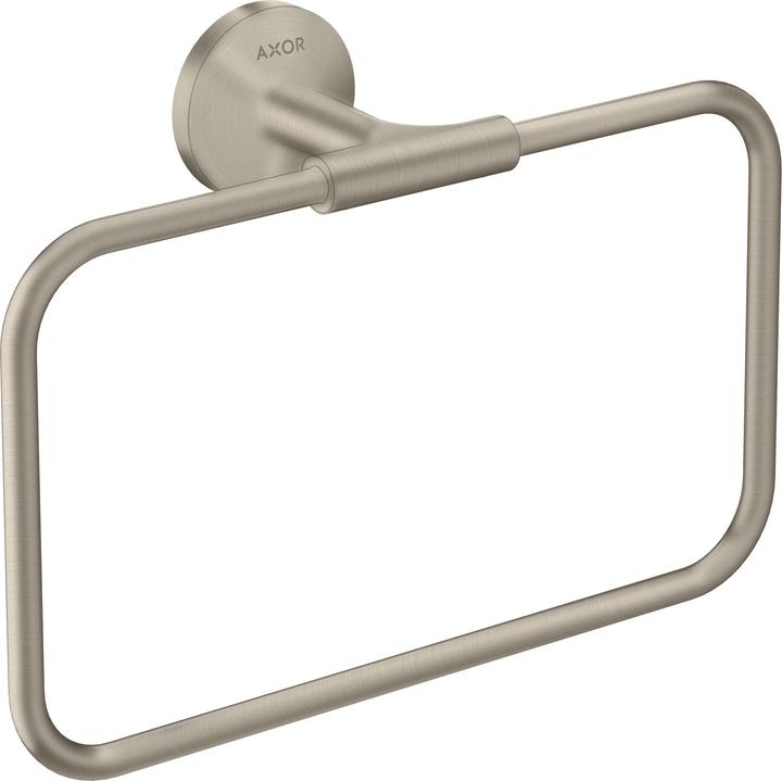 hansgrohe Axor Universal Circular towel ring brushed nickel