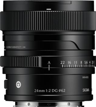 Actual product image Sigma 24mm F2,0 DG | Contemporary (Sony-E) (Black) (full size)