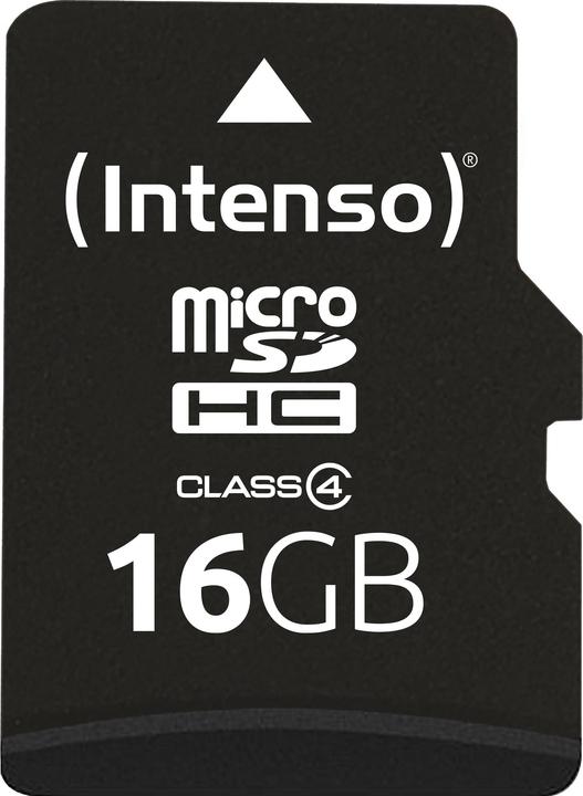 Produktbild Intenso Flash (16 GB, microSDHC)