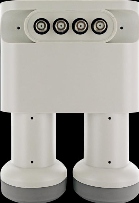 Produktbild Schwaiger Digitales Monoblock Quad LNB (Quattro LNB, 40mm)