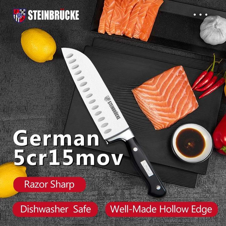 Produktbild Steinbrücke Santokumesser (18 cm)