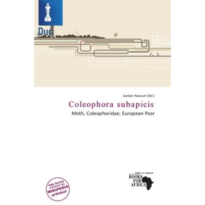 Coleophora subapicis, Fachbücher von Jordan Naoum