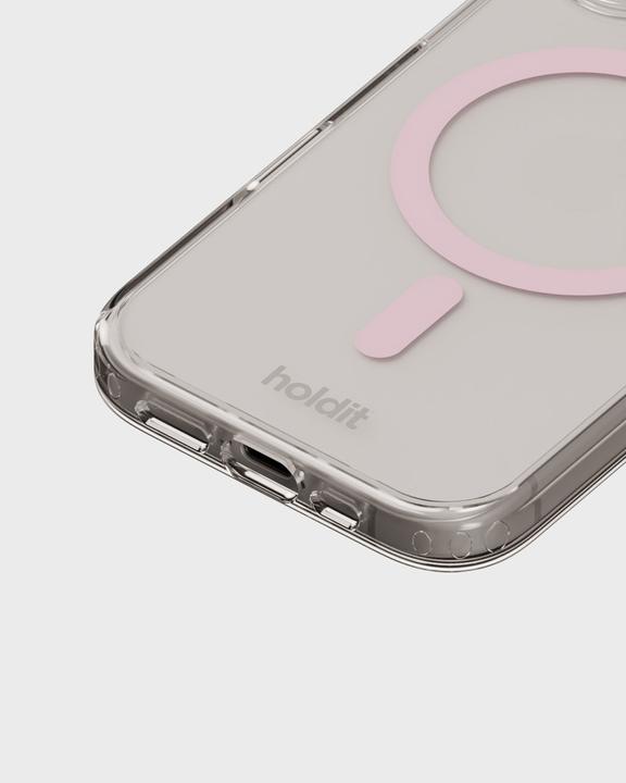 Image du produit Holdit MagSafe Case iPhone 16 Plus Pink/Transparent (Apple iPhone 16 Plus)