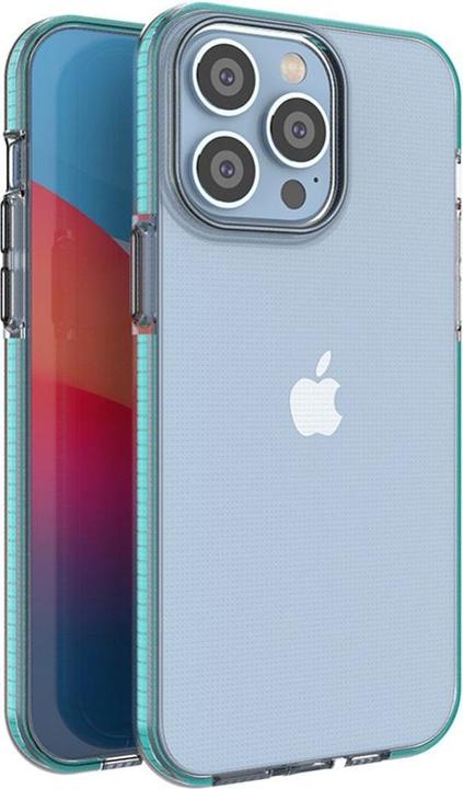 Produktbild Hurtel Spring Case für iPhone 14 Pro Max Silikonhülle mit Rahmen hellblau (Apple iPhone 14 Pro Max)