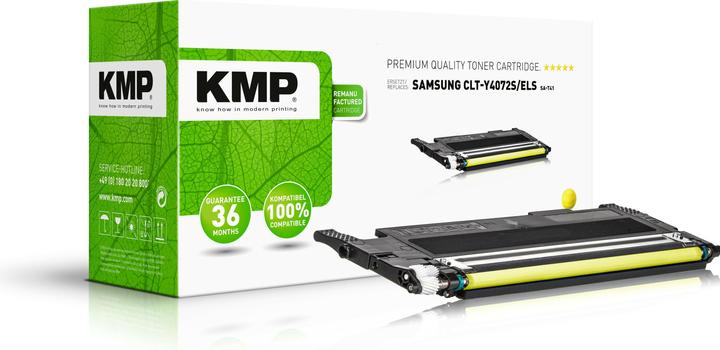 Produktbild KMP SA-T41 Toner yellow kompatibel mit Samsung CLT-Y4072 (Y)
