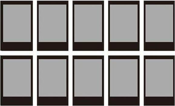 Actual product image Fujifilm Instax Mini 10 sheets black (Instax Mini)