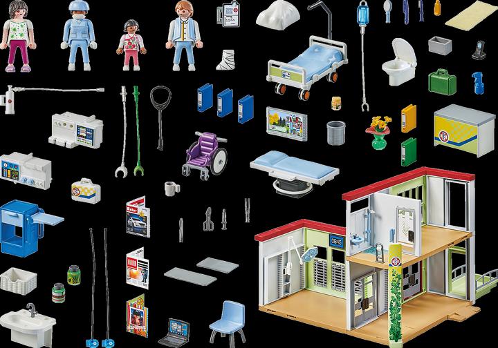 Produktbild Playmobil Modernes Krankenhaus (71615, Playmobil Action Heroes)