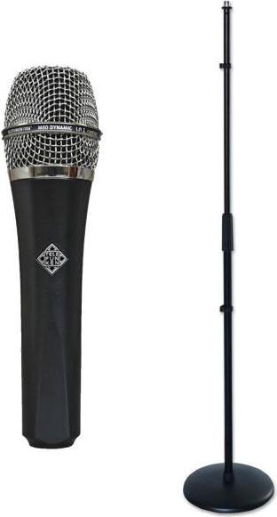 Telefunken Mikrofon M80 Standard mit Mikrofonständer gerade