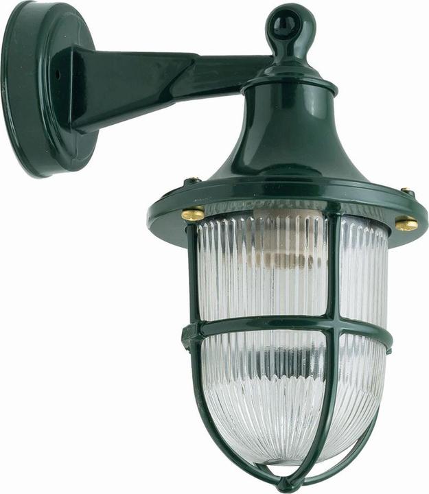 Produktbild Licht-Erlebnisse Wandlampe Santorin Messing (E27, IP64)