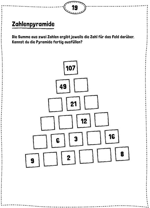 Produktbild Mega Rätselblock - Buchstabenrätsel, Denkspiele, Zahlenpyramiden, Rätselreime, Scherzfr (Deutsch, Carmen Eisendle, Jasmin Riter, 2023)