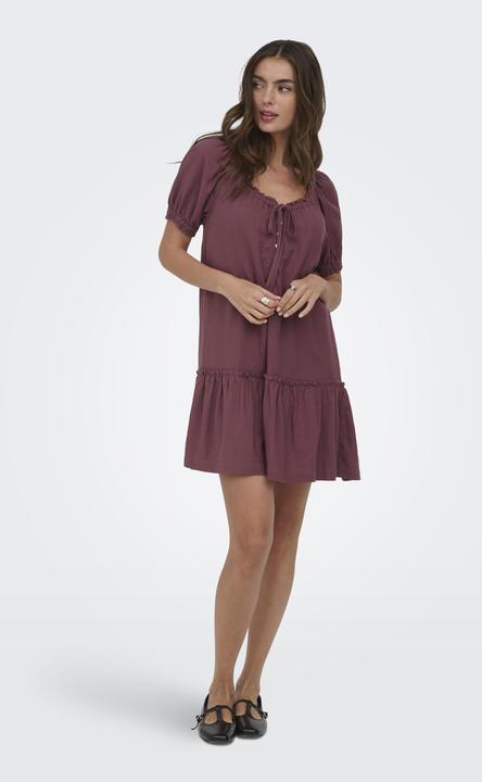 Produktbild Only ONLGOA Leinen Kurzes Kleid Kleid (L)