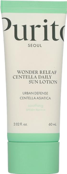 Actual product image Purito Wonder Releaf Centella (Sun lotion, SPF 50+, 60 ml, 60 g)