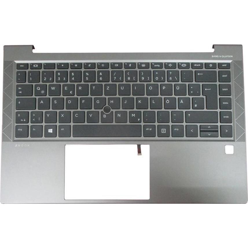 HP Topcvr W/Kb Uma Bl Bel, Notebook Ersatzteile