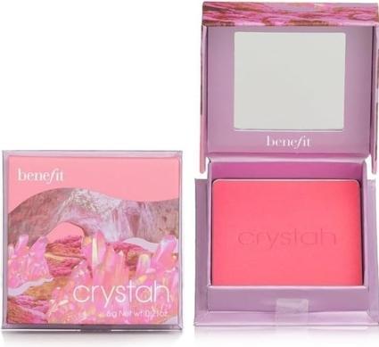 Actual product image BeneFit Cosmetics Crystah Blush (Crystah Strawberry Pink)