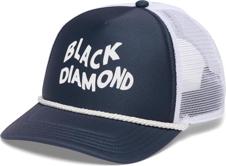 Actual product image Black Diamond Flat Bill Trucker Hat (One size)