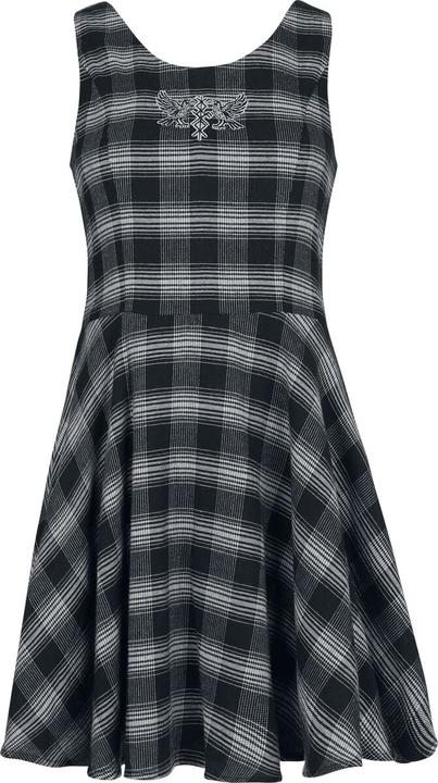 Produktbild Black Premium Pagan Roots Checked Dress (S)