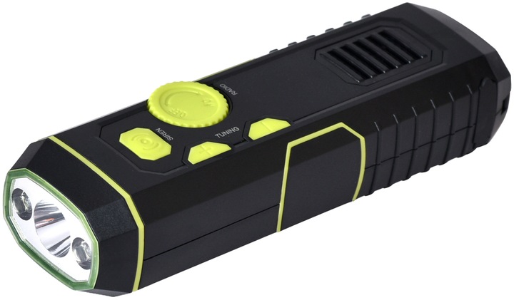 XCell Radiolight Dynamo LED Taschenlampe akkubetrieben, dynamobetrieben 30 lm 1 (15.60 cm, 30 lm)