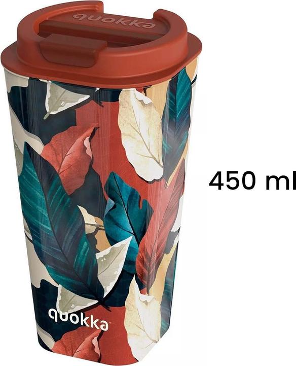 Immagine prodotto Quokka Vaso Cafe Doble Pared - Doppelwandiger Becher 450 ml (Herbst Herbst) (0.45 l)
