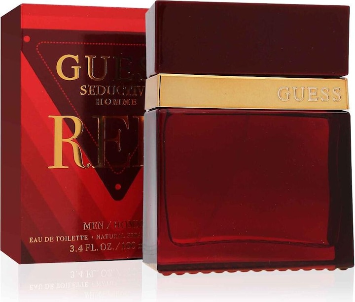 Actual product image Guess Seductive Homme Red by Eau de Toilette Spray 100 ml (Eau de toilette, 100 ml)