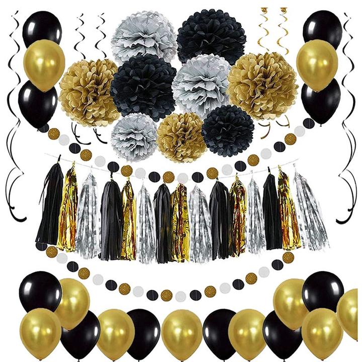Hermex Set di palloncini per feste di compleanno Decorazione di festa Palloncini Deco