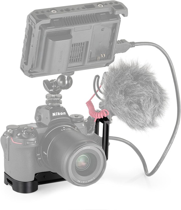 Actual product image SmallRig L Bracket Nikon Z6 and Nikon Z7 (Gimbal mount)