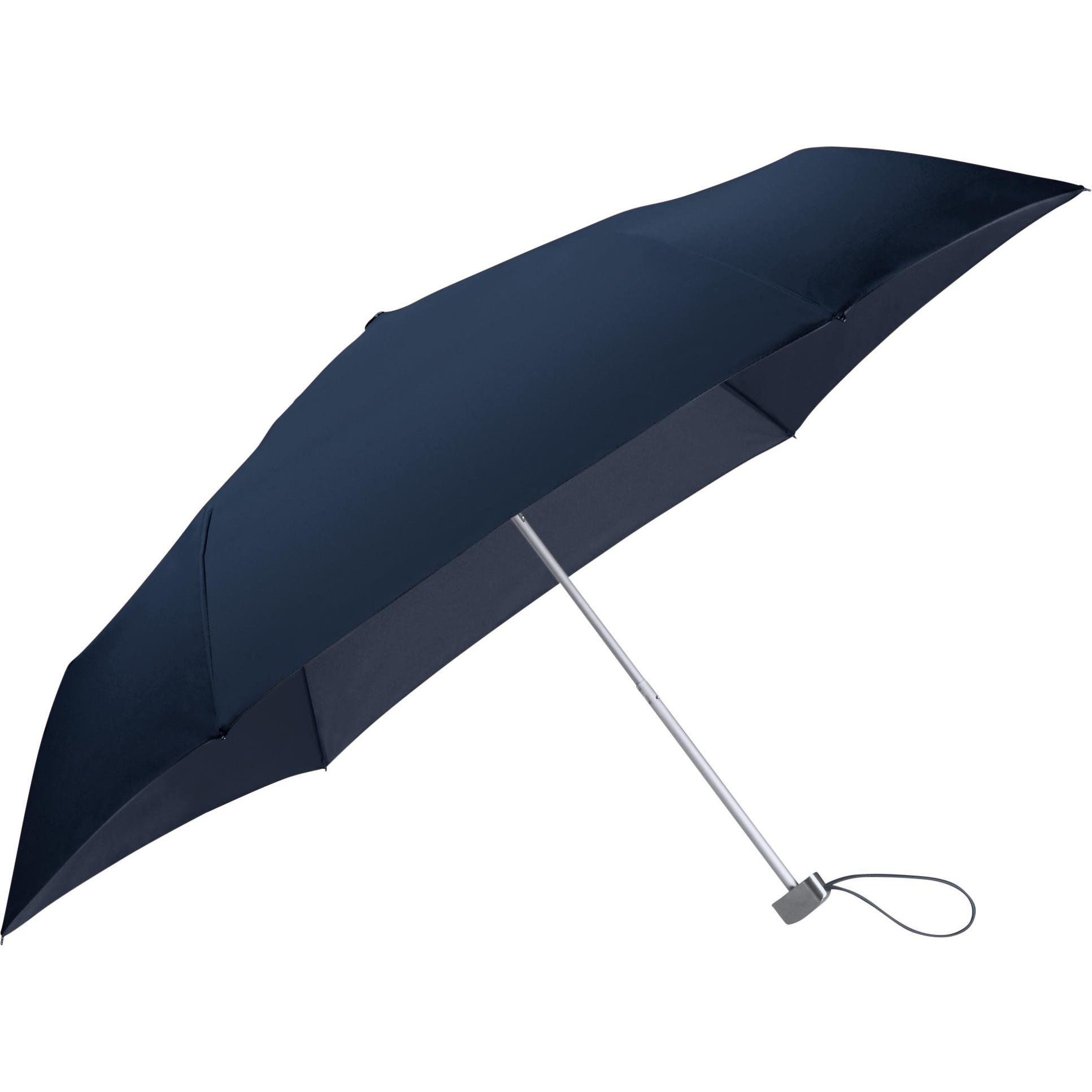 Samsonite, Unisex, Regenschirm, Rain Pro, Blau
