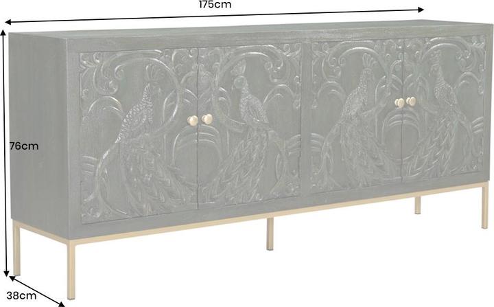 Produktbild Invicta Interior Lord (175 x 40 x 76 cm)