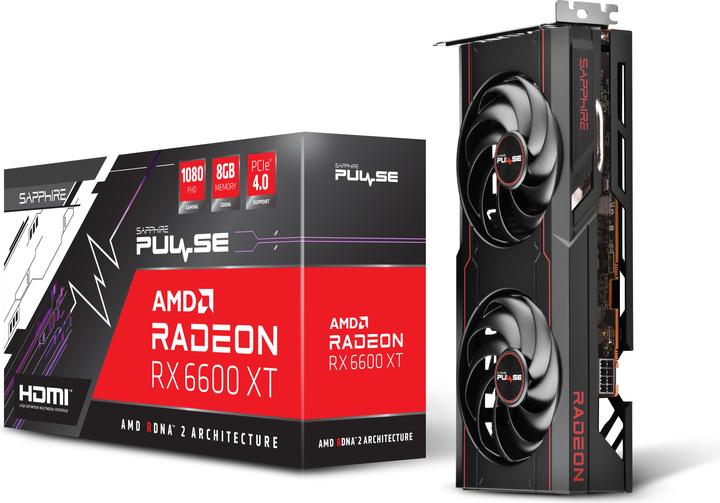 Produktbild Sapphire Radeon RX 6600 XT GAMING OC Pulse (8 GB)