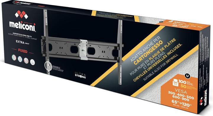 Immagine prodotto Meliconi Slimstyle Extra 900F (Muro, 100", 100 kg)