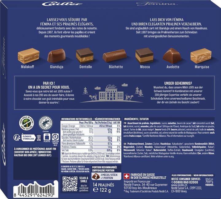 Actual product image Cailler Femina (122 g)