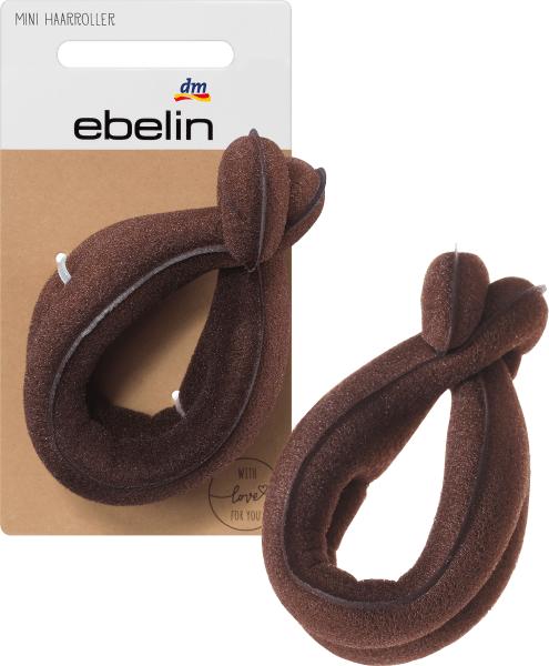 Produktbild dm ebelin Haarroller mini braun (Haargummi)