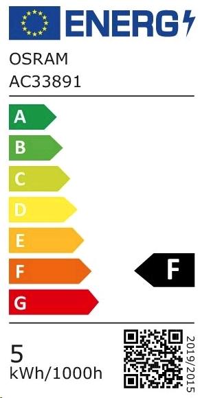 Label énergétique Osram Ledinestra (S14s, 470 lm, 1x)