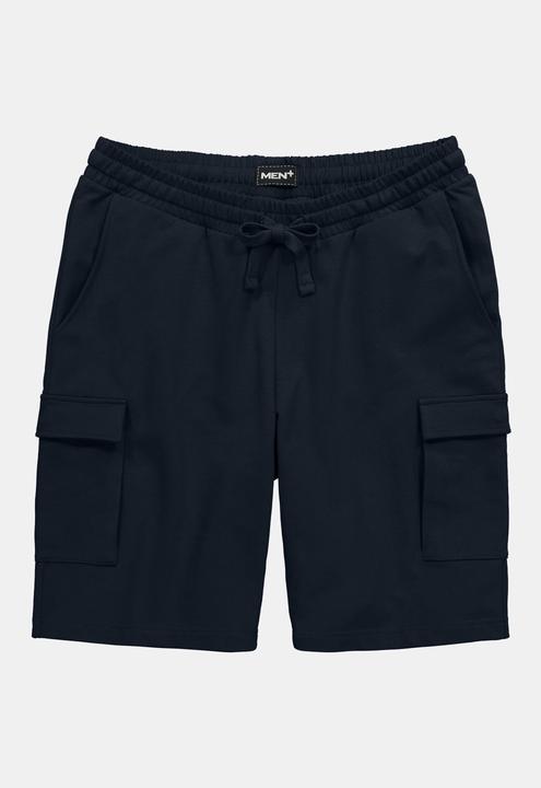 Produktbild Men+ Cargo-Sweatbermuda, Bauchfit, Basic Fit, Elastikbund (XL)